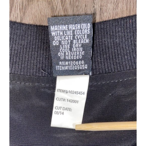 Disney Nightmare Before Christmas Bomber Jacket Jack Sally Love Women’s Large - Picture 4 of 9